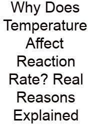 Why Does Temperature Affect Reaction Rate? Real Reasons Explained